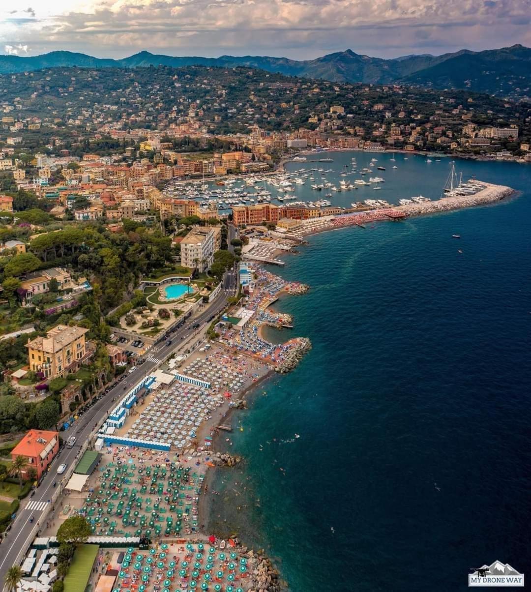 Lilibet Monolocale In Centro Con Aria Condizionata E Wi-Fi Daire Santa Margherita Ligure Dış mekan fotoğraf